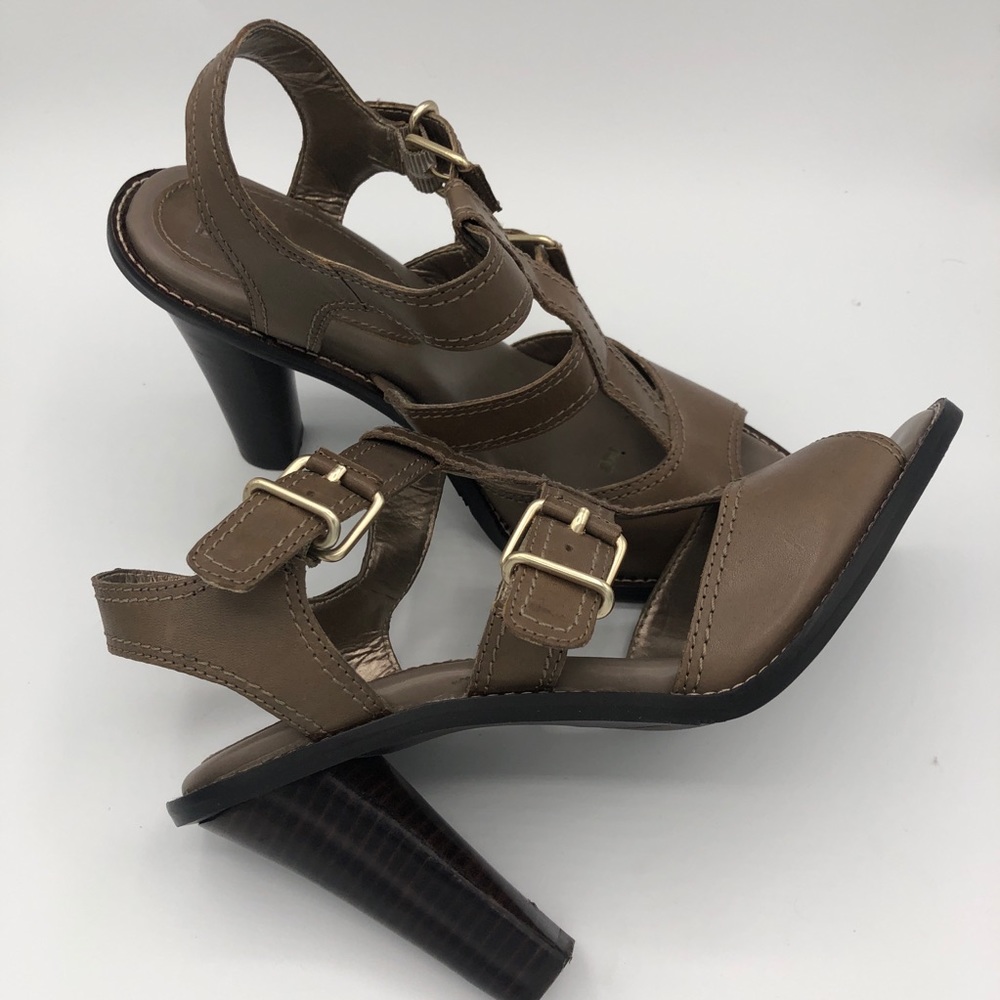 Banana Republic Double Buckle Nina Sandals Size 9 - Picture 4 of 8